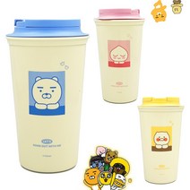 카카오프렌즈 PP텀블러 라이언 어피치 춘식이 리유저블컵 미니