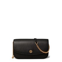 TORY BURCH Robinson Wallet on a Chain Black 토리버치 로빈슨 지갑 온 체인 블랙
