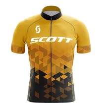 철인 3종 경기복 2023 스콧 사이클링 저지 세트 남성 의류 도로 자전거 셔츠 정장 빕 반바지 MTB Ropa Cicl, 17 Cycling Jersey_04 L