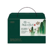 [풀무원녹즙] 산이내린 녹용과 삼의 힘 1box(100mlx30포), 단품, 100ml, 30포