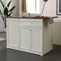 [1만원★즉시할인]장인가구 셰리 1200 아일랜드식탁 홈바(수납형), 아이보리