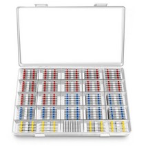 용접 납땜 인두 와이어 절연 조인트 커넥터 하이브리드 열 수축 연결 단자 방수 용접 슬리브, 270pcs