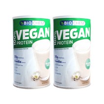 바이오켐스포츠 비건 프로틴 바닐라 글루텐 프리, 324g, 2개