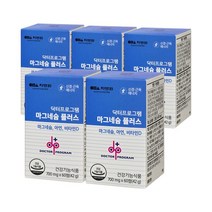 닥터프로그램 마그네슘 플러스 비타민D 아연 60정 5병 5개월분, 닥터프로그램 마그네슘 플러스 5병(5개월분)