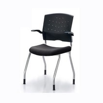 플러키 고정의자(팔유고정)-블랙