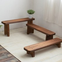 나무의자 야외벤치 발코니 야외용 정원 옥외 인테리어벤치, L150 X W20 X H25