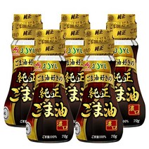 JOYL 참기름을 좋아하는 순정 참기름 (참깨유 100%) 아지노모토 JOYL ごま油好きの 純正ごま油 ( ゴマ油 100% ) 味の素 J-オイルミルズ 瓶 70g x 5本