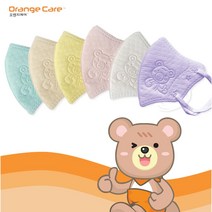 오렌지브레스케어 국산2D 컬러 항균마스크 XXS영유아용(7color)/XS초소형(6color)/S소형(6color)-30매/50매/100매, XXS영유아용, 핑크, 50매