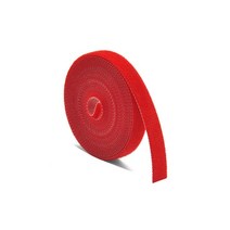 식물 붕대 후크 타이 조절 가능한 지원 재사용 패스너 테이프 가정용 정원 액세서리용, 04 Red 1pc