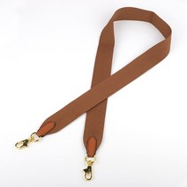 호환 루이스트랩 에트로호환 스피디 반둘리에 알마 쁘띠삭 노에bb 명품가방끈 스트랩 3.8cm 와이드 캔버스, brown