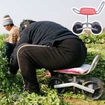 고추따는의자 안순이 고추의자, 고추 따는 의자 레드, 1개