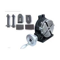 글로벌 Tools 6 150mm 정밀 HV6-4 슬롯 M8 클램프 로터리 테이블 밀링