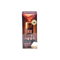 려 진결모 한방거품 새치염색 국내산 홍삼 거품 염색 40g, 1개, 3.0 흑갈색