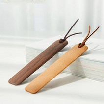 서후네 원목의 아름다운 고유색 우드 책갈피 앤틱 무드 북마크, 1개, 올리브