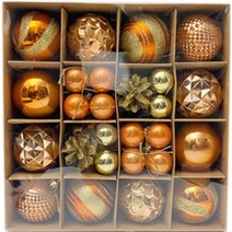 크리스마스 트리 오너먼트 장식볼 방울 장식용품 소품, 브론즈