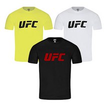 (최초출시가59000원)UFC 텐션 빅로고 머슬핏 반팔 티셔츠 블랙 U4SSU2322BK