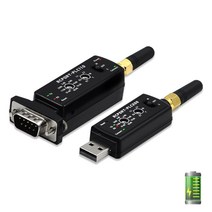 [칩센]PLC프로그램 무선통신솔루션 RCPORT-PLC110SET(+Battery), SET + 미쯔비시 통신케이블