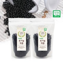 푸른들판 자연담은 유기농 약콩 500g x 2 총1kg, 약콩500g/2포