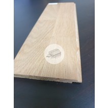 우드창고 오크 루바 집성 (천연오일 도장) 9Tx95x2400mm (8개묶음) 실내인테리어