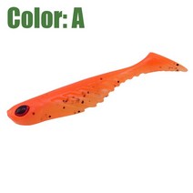 웜기어 감속기 5 개/몫 실리콘 soft 미끼 웜 낚시 Lures Jig Wobblers 70 미리메터 2.9 그램 T-Tail 고무 인공 Lure Shads Bass Pesca, 01 A