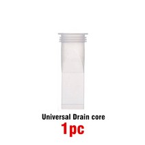 40/50/75mm 실리콘 바닥 드레인 탈취제 코어 역류 방지기 하수도 냄새 싱크 스토퍼, 03 Universal Drain core