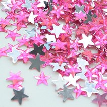 어린이 미술놀이 재료 공예 부자재 큐빅 별 진한핑크 200p 미술공예 DIY 완구