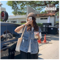 가을 핏아우터 여성 와이드 루즈핏 카고 캐쥬얼 나시 조끼 트렌드