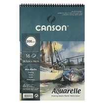 수채엠보싱스케치북 8절 CANSON