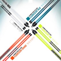 브랜드없음 한양인터내셔널 켈윈 얼라이먼트스틱 KW-AS551/골프연습기/자세교정/비거리향상, 형광블루