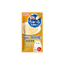 이나바 고양이 챠오츄르 간식, 닭가슴살+유산균, 12팩
