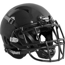 Schutt Sports Vengeance PRO LTD II 대표팀 풋볼 헬멧(페이스 마스크 미포함) 블랙 미디엄, Medium