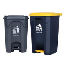 음식물 쓰레기통 수거통 아파트 업소용 편의점 짬통, 30리터 그레이