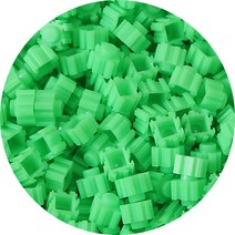 디폼블럭8mm 1kg 5600개 도안증정, G50_8mm디폼블럭_야광초록색(1kg)