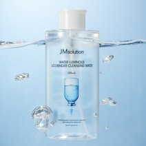 제이엠솔루션 물광 에스오에스 링거 클렌징워터 블랙 500ml, 8개