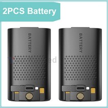 생활무전기 무전기이어폰 Baofeng UV-17 플러스 V2 배터리 CB 워키토키 대용량 프로 시리즈용 정품 48, 03 2 배터리