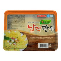 깔끔하게 포장된 20년전통 대구 교동납작만두 대용량 1팩 1.5kg 100장!!, 4팩