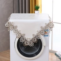 드럼세탁기 커버 방수 방유 세탁기 커버 10kg 전자동 커버, 색깔1, 작은 크기: 83*83Cm