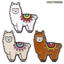 아트박스/로고마크 알파카 뺏지