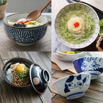 일본식기 면기 우동기 라면기 60종 모음 신상추가, 06_아와이블루 소면기[1P]