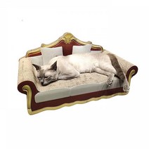 KYO545457페톰스힐링 우다다 유럽풍 스크래쳐 레드 고양이스크래쳐 고양이장난감 애묘용품 고양이스크래처, 1