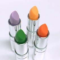 반전립스틱 안묻는 촉촉한 미니 립스틱, 그린→딥레드