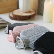 보온 물주머니 찜질팩 보온주머니 허리 어깨 찜질, 대핑크