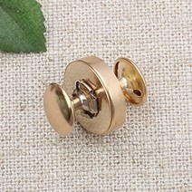 짱패브릭 (4개) 리벳 가시메 자석단추 14mm 18mm / 4color, 14mm-골드