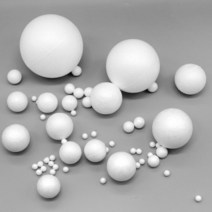 스치로폼공 원형 스트로폼 스티로폼공 7mm~200mm, 02.스치로폼공 10mm