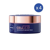 니베아 셀룰러 리프트 엑스퍼트 나이트크림 50ml Nivea Cellular Lift Expert Night Cream, 4개