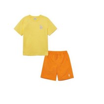 MLB키즈Basic스로고반팔티셔츠상하세트(7ATSB0433/7ASM00233)