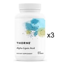 쏜리서치 알파리포산 300mg 60ct Thorne Research 3병 60정