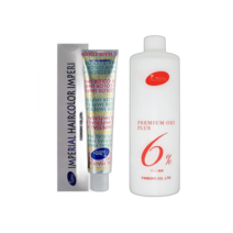 파이모아 임페리얼 헤어 컬러 임페리 염색약 90g 산화제 11203569, AB10