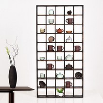 아트미니 40종택1 다기장 다완장 찻장 그릇장 주방장식장 다기 보관함, 18_71.5x13x29.5cm
