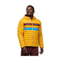 275 코토팍시 푸에고 다운 후드 자켓 남자 사이즈 XXL 레어 머스타드 컬러 스트라이프 친구선물